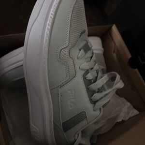 Fila Gray Athletic Shoes